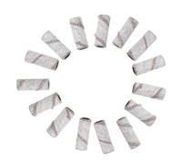 POPETPOP 50pcs Nail Drill Bit Sanding Bands 3.1mm Portable Tungsten Steel Removes Hard Gel Nail for Personal Manicure Pedicure
