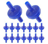 POPETPOP 50pcs Plastic Aquarium Air Pump Check Valve for Fish Tank Sturdy One Way Non Return Valve Quiet Operation, Suitable for Airline Tubing and Fish Tank Aerators