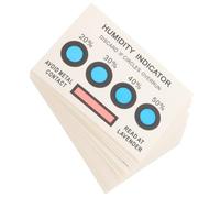 POPETPOP 50pcs Spot Humidity Indicator Cards Blue Cobalt Moisture Detection Strips for Packaging Humidity Control and Transport Absorbent Paper Material Portable and Reusable
