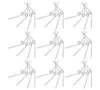 POPETPOP 50pcs V Shape Pruning Shears Springs Replacement Made of Steel for Trimming Scissors and Mini Plant Pruners, Featuring Stable Torque and Easy Maintenance for Versatile Garden Use