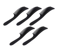 POPETPOP 5pcs Arc Hair Styling Combs with Ergonomic Curved Design for Men, Abs Material Flat Hairstyle Combs, Easy to Go through Hair, Suitable for Professional and Home Use