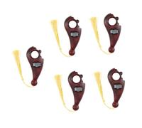 POPETPOP 5pcs Chanting Counter Tokens Necklace Finger Counter Clicker Mini The Card Counter Beads for Counting Number Display Dhikr Ticker Hand Lap Sensor Prayer Machines Digital Men Wood