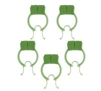 POPETPOP 5pcs Green Nasal Breathing Exercise Clips Nose Stopper for Swimming and Nosebleed Relief Plastic Foam Nose Plugs for Lung Training and Nasal Fixation