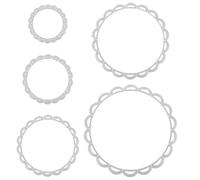 POPETPOP 5Pcs Metal Craft Cutting Dies Carbon Steel for Card Making and Scrapbooking Embossing Folders for Handcraft Projects