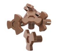 POPETPOP 5pcs Microwave Oven Turntable Support Glass Tray Y-shaped Shaft Holder Roller Drive Coupling Replacement for Microwave Oven
