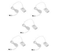POPETPOP 5pcs Pet Water Fountain Pump Replacement Submersible Pump for Cat Fountain Ultra Quiet Usb-powered