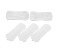 POPETPOP 5pcs Pure Cotton Diapers Reusable Cloth Diapers Soft Muslin Burp Cloths for Newborns White