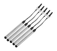 POPETPOP 5pcs Stylus Pens for Touch Screens with Smooth Drawing, Responsive Capacitive Pens Compatible with Tablets and Capacitive Cell Phones, Featuring Metal and Plastic Construction