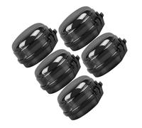 POPETPOP 5pcs Transparent Childproof Stove Knob Covers Gas Burner Safety Lock Protectors for Kitchen Oven Gas Stove Anti-Touch Design Prevents Accidental Operation Pets