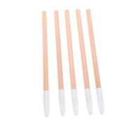 POPETPOP 5pcs Wooden Eyebrow Pencil with Ultra Fine Tip for Natural Wild Brow Effect Smudge Formula Suitable for Oily Skin and Gym Use