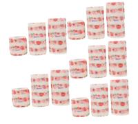 POPETPOP 5sets Pet Bandage Tape Vet Wrap for Dogs Paw Protectors for Dogs Treatment Care Elastic Pet Tapes 3rolls*5
