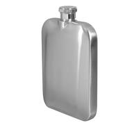 POPETPOP 6 Ounce Stainless Steel Whiskey Flask with Matte Finish, Compact and Lightweight Design, Outdoor Friendly for Hiking and Travel, Stylish Small Hip Flask for Men and Women