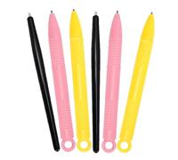 POPETPOP 6 Pcs Magnetic Pen Nail Art Magnetic Pen Lightweight Easy to Use Assorted Color Pp Magnet for Home and Salon Use