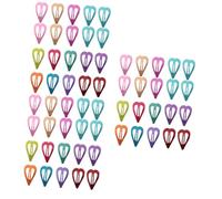 POPETPOP 60pcs Unique Design Hair Clips for Girls Boys and Girls Bang Hairpin Hair Jewelry Daily Wear Random Color