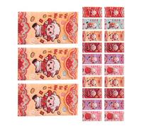 POPETPOP 60pcs Vietnamese New Year Red Envelopes Paper Packets Year the Sheep Theme Spring Festival Protect Cash Maintain Shape Suitable for Relatives