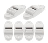 POPETPOP 6pcs 14mm Plastic Belt Guide for Roller Shutter with Surface-Mounted Design, Curtain Accessories Replacement Set for Window Blinds Cleaning and Strap Guiding