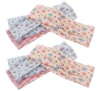 POPETPOP 6pcs Cartoon Headbands Non-slip Lightweight Comfort Cloth Hair Bands for School Uniforms and Sports with Adorable Print Patterns