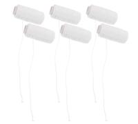 POPETPOP 6pcs Cotton Eyebrow Threading Thread for Facial Hair Removal Soft Skin-Friendly Threading Tool Compatible with Epilator for Gentle Unwanted Hair Removal