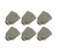 POPETPOP 6pcs Deep Green Plastic Guitar Tuning Pegs Handles Diamond Shape for Acoustic Guitar String Tuning Accessories