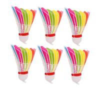 POPETPOP 6pcs Giant Inflatable Badminton Foil Balloons for Sports Birthday Party Decorations Vibrant Shuttlecock Design Quick and Easy Setup for Sport Themed Celebration Supplies
