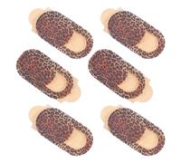 POPETPOP 6pcs Leopard Webcam Cover Privacy Protector Anti-peeping Abs Camera Covers for Devices Webcam and Tablets, Design that Does Not Affect Laptop Closing