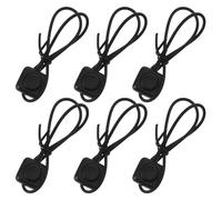 POPETPOP 6pcs Momentary Push Button Switch with Prewired Single Wire, Self-reset Plastic Switch for Precise Momentary Switching, Surface Mount Design Suitable for DIY Electronics