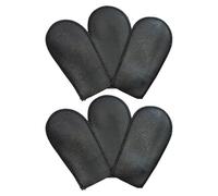 POPETPOP 6pcs Piano Foot Pedal Protective Covers Leather Sleeves for Upright Piano Pedals Musical Instrument Accessories