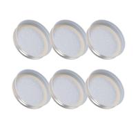 POPETPOP 6pcs Portable Beekeeping Water Feeder for Beehive with Iron Material and Silver Colour Convenient Bee Water Feeder Cups for Beekeeping