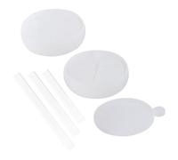 POPETPOP 6pcs Silicone DIY Mould Pretty Box Mold Reusable White Not Easy to Get Deformed for Making Crafts DIY