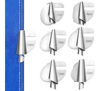 POPETPOP 6pcs Universal Sewing Machine Rolled Hem Feet Set 3mm-8mm Presser Foot for Hemmer Binder Sewing Attachment Suitable for Home and Industrial Use