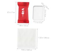 POPETPOP 7 Boxes Disposable Compressed Cotton Face Towels Portable Travel Wash Cloths Lightweight Camping Wipes for Outdoor Activities Convenient Single Use Cleaning