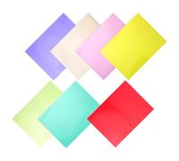 POPETPOP 7 Sheets Dyslexia Reading Tools Colored Overlays for Books and Reading PVC Sheets 42x29.7cm to Concentration Minimise Skipped Lines for Students or Travel
