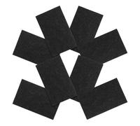 POPETPOP 8 Pcs Self Watering Capillary Felt Mat for Plants Automatic Water Regulation and Even Water Distribution, Black Flowerpot Pad Suitable for Indoor Plant Care and Gardening