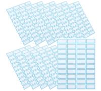 POPETPOP 800Pcs Blank Self-Adhesive Price Sticker Labels with Name Tags for Office, Kitchen, and Retail Use - Handwritten Removable Label Sheets for Product Classification and Date Marking