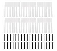 POPETPOP 88pcs Piano Key Repairing Tools Set White and Matte Black Replacement Keytops for Acoustic and Digital Pianos and Accessories for Keyboard Maintenance