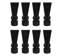 POPETPOP 8pcs Aquarium Duckbill Nozzle Water Outlet 20mm Rotatable Plastic Pump Accessory Black Fish Tank Return Valve for Aquarium Filtration System