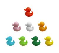 POPETPOP 8pcs Assorted Colour Silicone Wire Holders with Self-Adhesive Strong Stickiness, Practical Cable Organisers for Desk and Home Office Cable Management Random Color