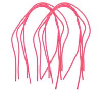 POPETPOP 8pcs Pink Rubber Tubes for Yangqin Instruments Excellent Resistance and Easy Installation, Sturdy Yangqin Bamboo Tube Replacement Part Set for Chinese Music Instrument Repair Kit