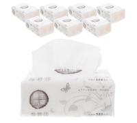 POPETPOP 8pcs Plenty Kitchen Roll Extraction Type Pulp Paper White Tissue for Home and Kitchen Use, Multi-use Household Paper Made from Wood Pulp, for Public and Home Scenarios