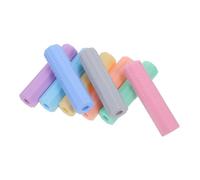 POPETPOP 8pcs Silicone Chewable Pencil Caps for Sensory Oral Motor Support Soft Textured Chewing Pen Charms for Sensory Needs and Concentration Aid