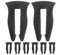POPETPOP 8pcs Silicone Stove Knob Covers for Safety Gas Range Knob Protective Covers with Stability to Prevent Accidental Touch Suitable for Kitchen and Home Oven