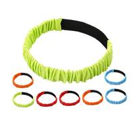 POPETPOP 8pcs Three Legged Race Bands Elastic Tie Ropes Bright Colors Wear-resistant Supple Straps for Teamwork Training Family Outdoor Games