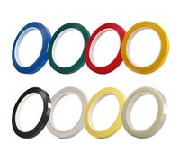 POPETPOP 8pcs Violin Fretboard Tape Stickers Color-coded Fingerboard Decals for Beginners Cello Compatible Musical Instrument Note Position Markers