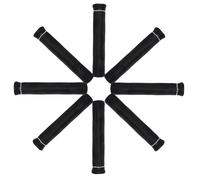 POPETPOP 8pcs Wire Heat Shield Sleeve Black Fiberglass Thermal Protection Insulator for Modified Cars and Classic Engines Easy Installation and Extended Wire Life