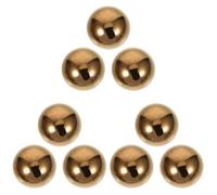 POPETPOP 9 Pcs Stainless Steel Ball Mirror Surface Balls Decorative Balls Mirror Gazing Globes Metal Gazing Tabletop Decorative Silver Mirrors Earth Outdoor