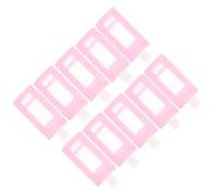 POPETPOP 90ml Portable Refillable Emulsion Pouches for Moisturizers and Cosmetics, Pink Pp Plastic Travel Packing Bags, Set of 20, for Daily Life and Travel Use
