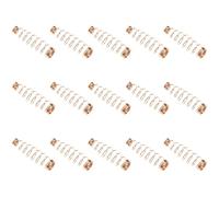 POPETPOP 90pcs Brass Coil Spiral Springs Upright Piano Repair Parts Replacement Piano Linkage Springs