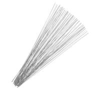POPETPOP 90pcs Insulation Support Wire Stainless Steel, 15.75 Inch Silver Flexible Heavy Duty for Ceiling Installation and Sloped Loft Spaces, Attic Support Wire