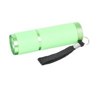 POPETPOP 9led Mini UV Nail Lamp Portable Manicure Flashlight Green Small LED Money Detector Practical Jade Test Light for Nail Gel Drying and Currency Verification