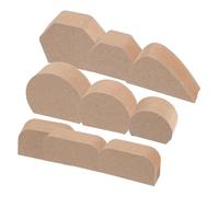 POPETPOP 9Pcs Small Mug Handle Molds Set for Pottery DIY Crafting Ceramic Handle Forms for Small Cups for School and Home Use